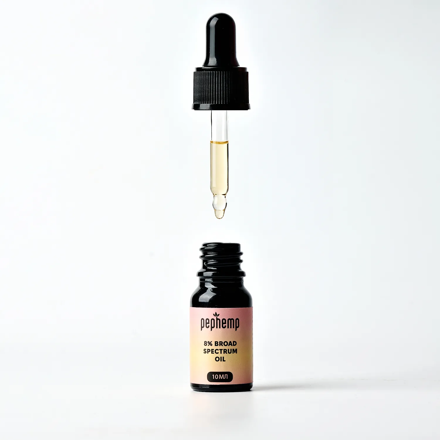 Олія з CBD 8% Broad Spectrum, з нейтральним смаком, 10 мл - фото №2 Олія з CBD 8% Broad Spectrum, з нейтральним смаком, 10 мл - фото №2
